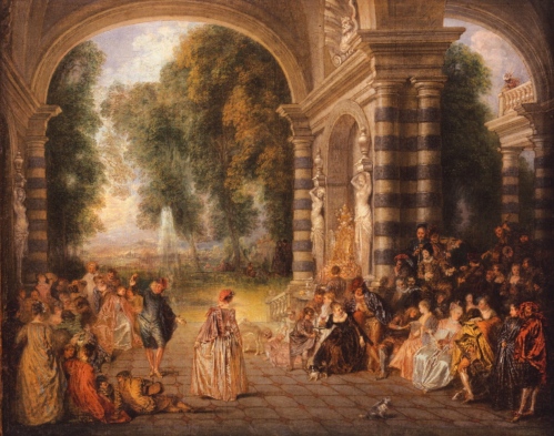 Watteau; "Les Plaisirs du Bal"
